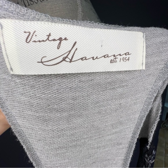 Vintage Havana Silver Sequin Sleeveless Tank Top size M in excellent condition - Picture 7 of 9